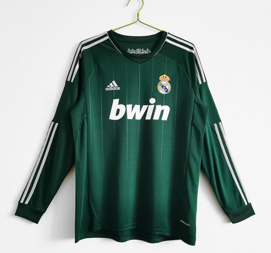 Camiseta Retro de Fútbol Real Madrid 2012 Verde