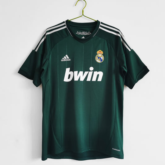 Camiseta Retro de Fútbol Real Madrid 2012 Alternativa Verde