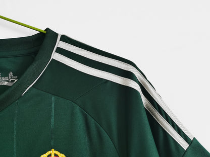 Camiseta Retro de Fútbol Real Madrid 2012 Alternativa Verde