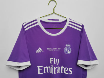 Camiseta Retro de Fútbol Real Madrid 2016 Alternativa