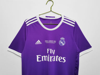 Camiseta Retro de Fútbol Real Madrid 2016 Alternativa