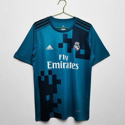 Camiseta Retro de Fútbol Real Madrid 2017 Alternativa