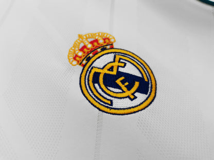 Camiseta Retro de Fútbol Real Madrid 2017 Manga Larga