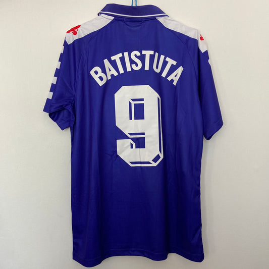 Camiseta Retro de Fútbol Fiorentina 1998 Batistuta 9