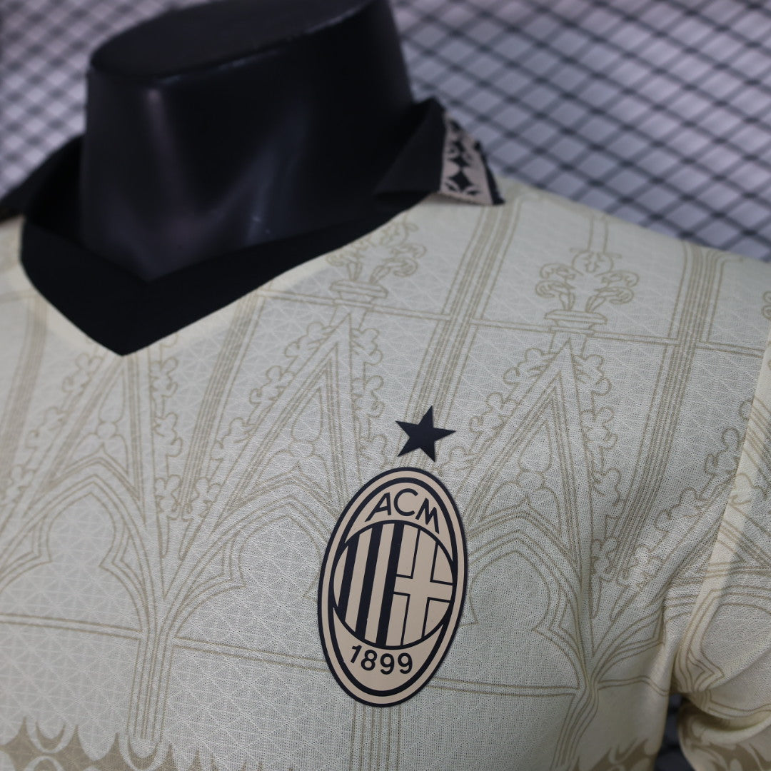 Camiseta de Futbol Temática AC Milan (Pleasures 2023 Beige)