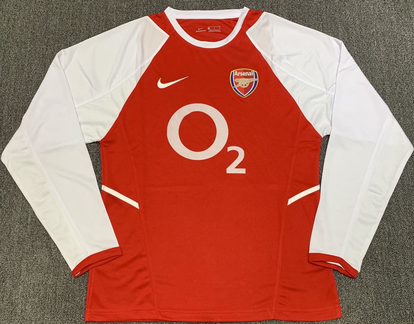 Camiseta Retro de Fútbol Arsenal 2002-2003 Local ML