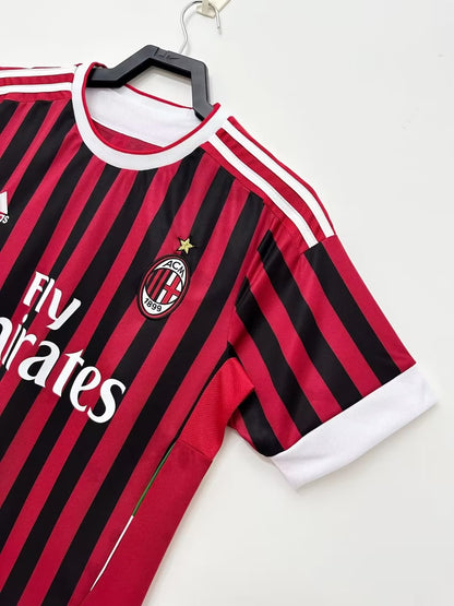 Camiseta Retro de Fútbol AC Milan 2011 - 2012