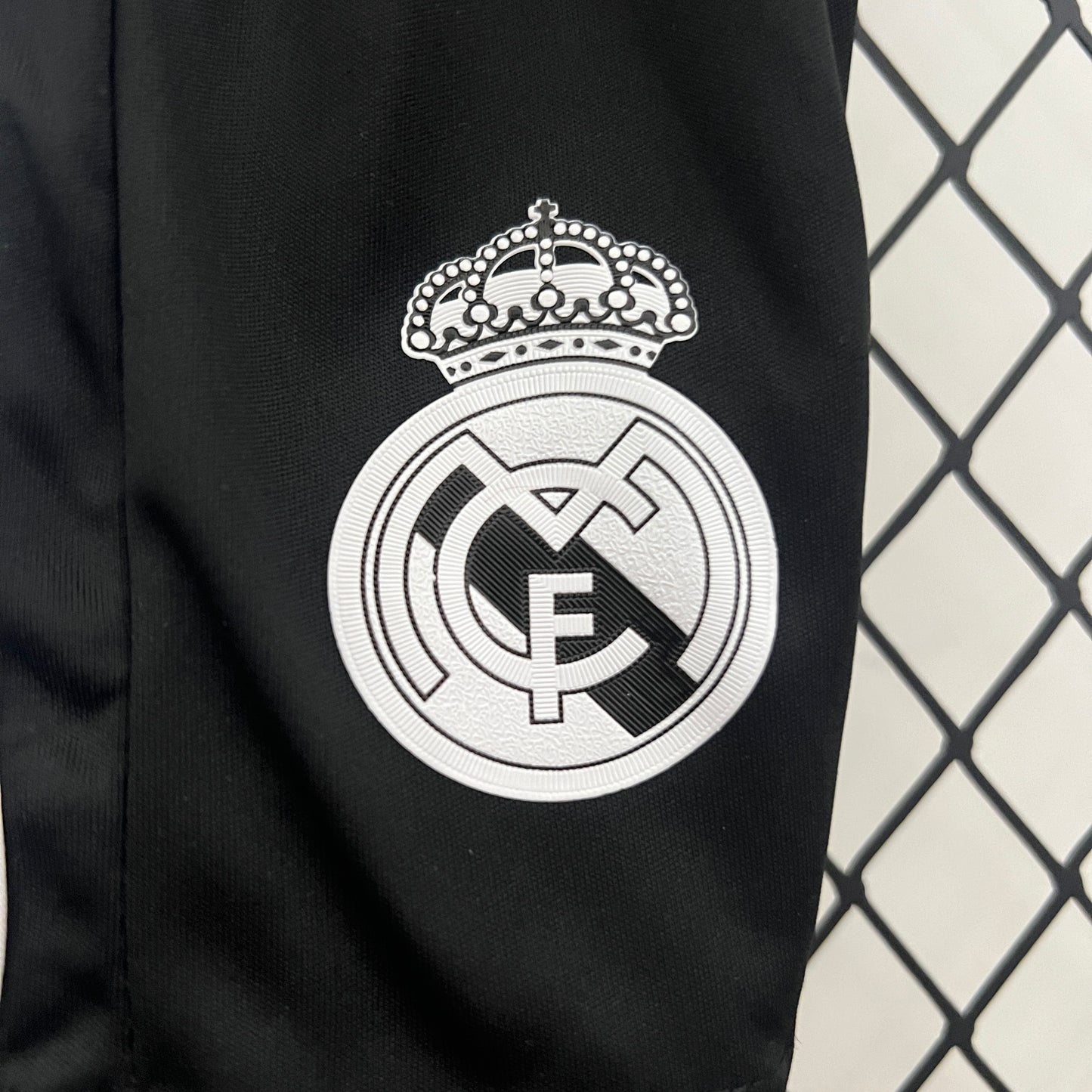 Camiseta Conjunto de Niño Retro de Fútbol Real Madrid 2014-2015 (Negra)