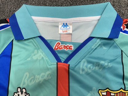 Camiseta Retro de Fútbol Barcelona 1996 - 1997 Visitante