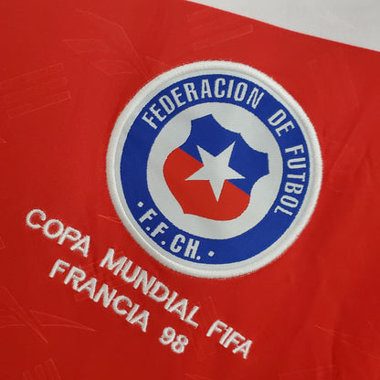 Camiseta Retro de Futbol Chile 1998