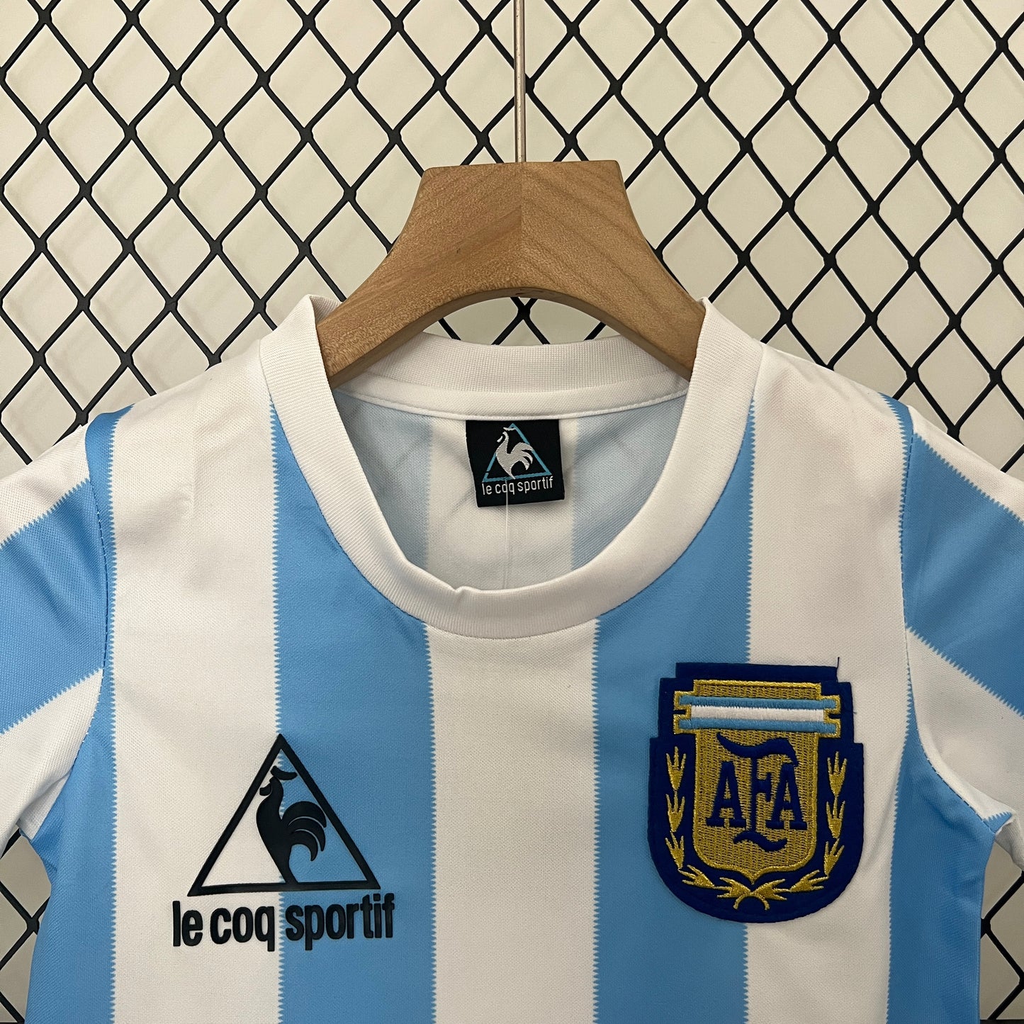 Camiseta Conjunto de Niño Retro de Fútbol Argentina 1986