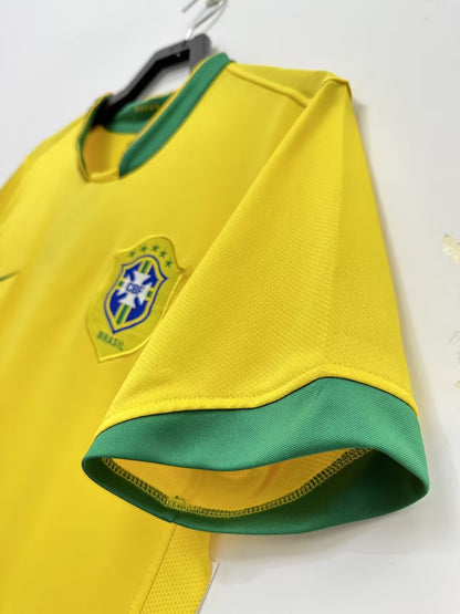 Camiseta Retro de Futbol Brasil 2006