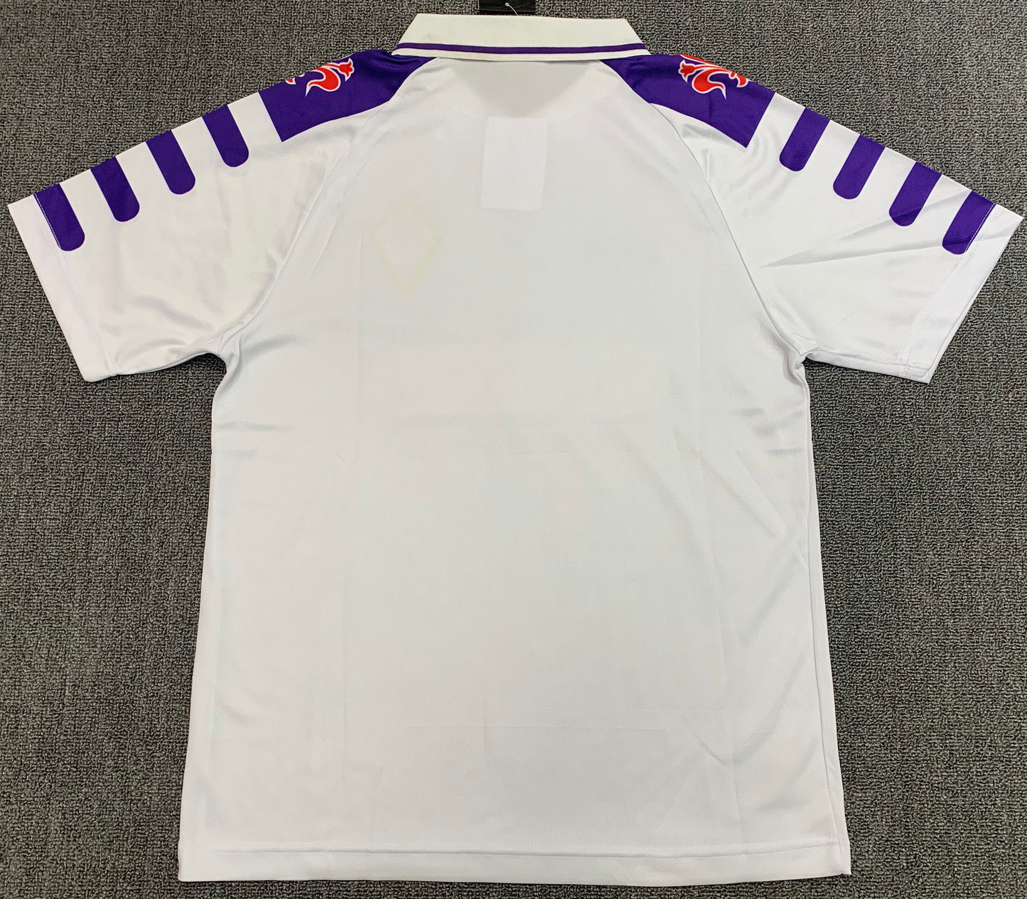 Camiseta Retro de Fútbol Fiorentina 1998 Visitante Blanco