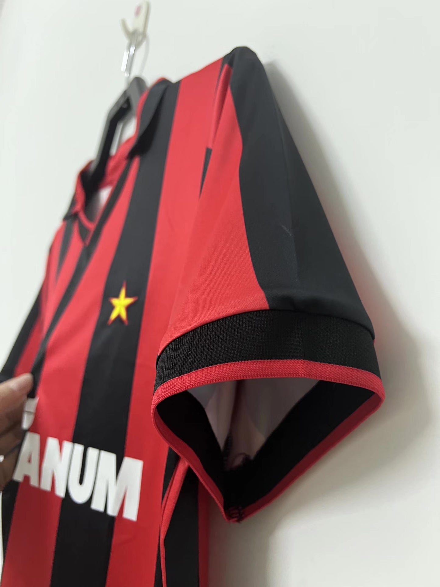 Camiseta Retro de Fútbol AC Milan 1990 - 1991