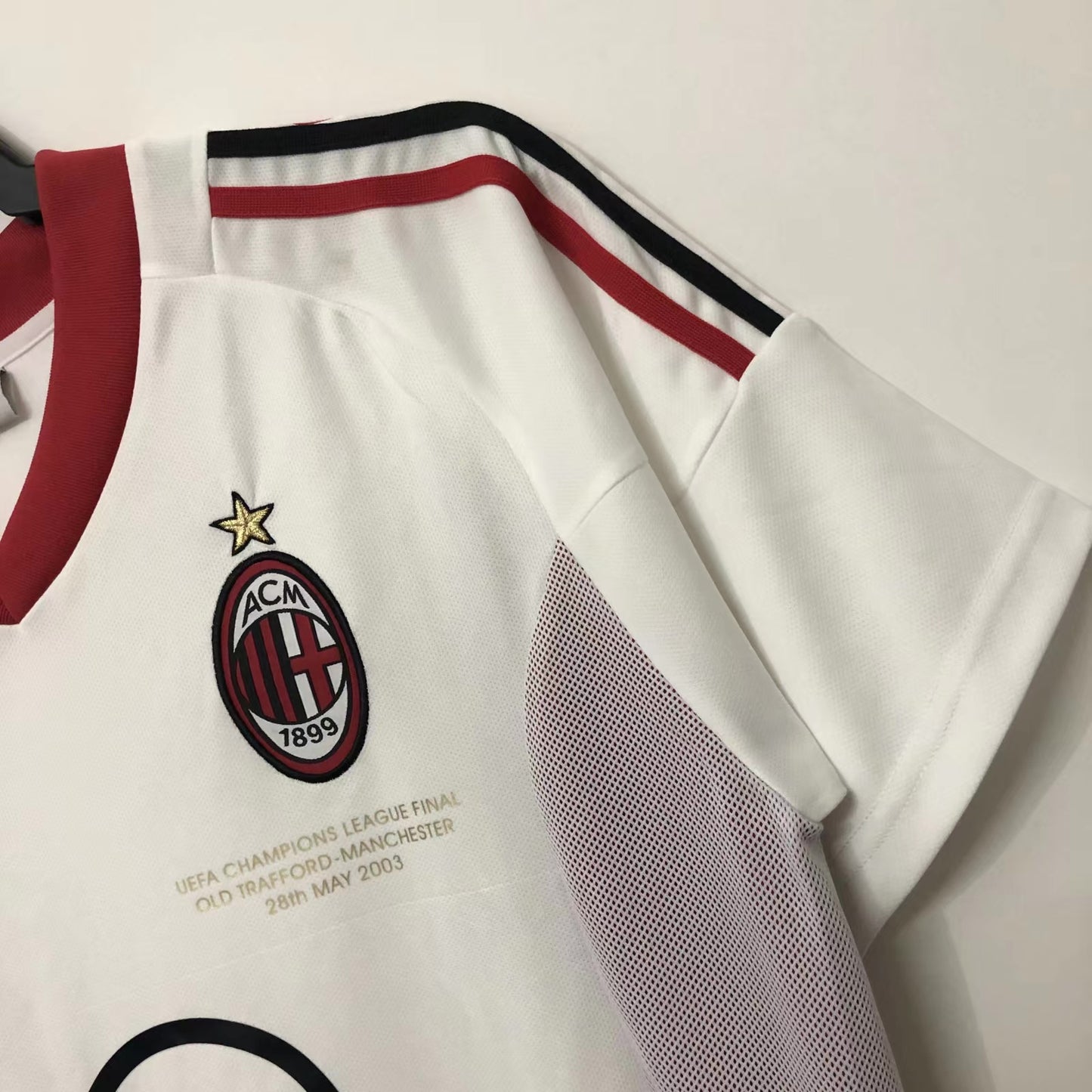 Camiseta Retro de Fútbol AC Milan 2002 Visitante