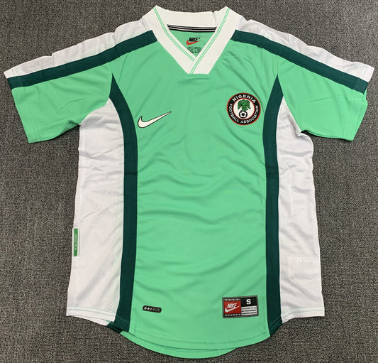 Camiseta de Futbol Retro de Nigeria 1998