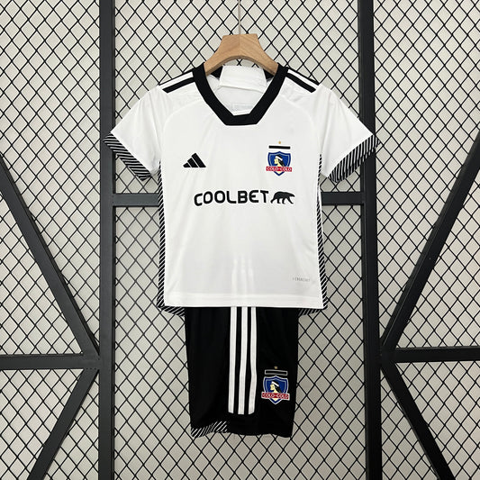 Camiseta Conjunto de Niño de Fútbol Colo Colo 2024-2025