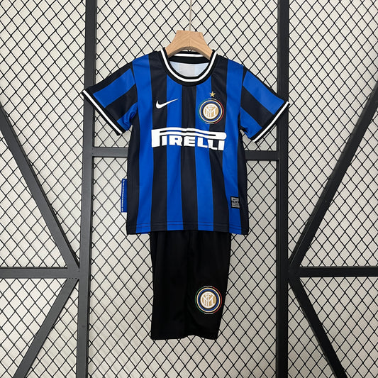 Camiseta Conjunto de Niño Retro de Fútbol Inter de Milan 2009-2010