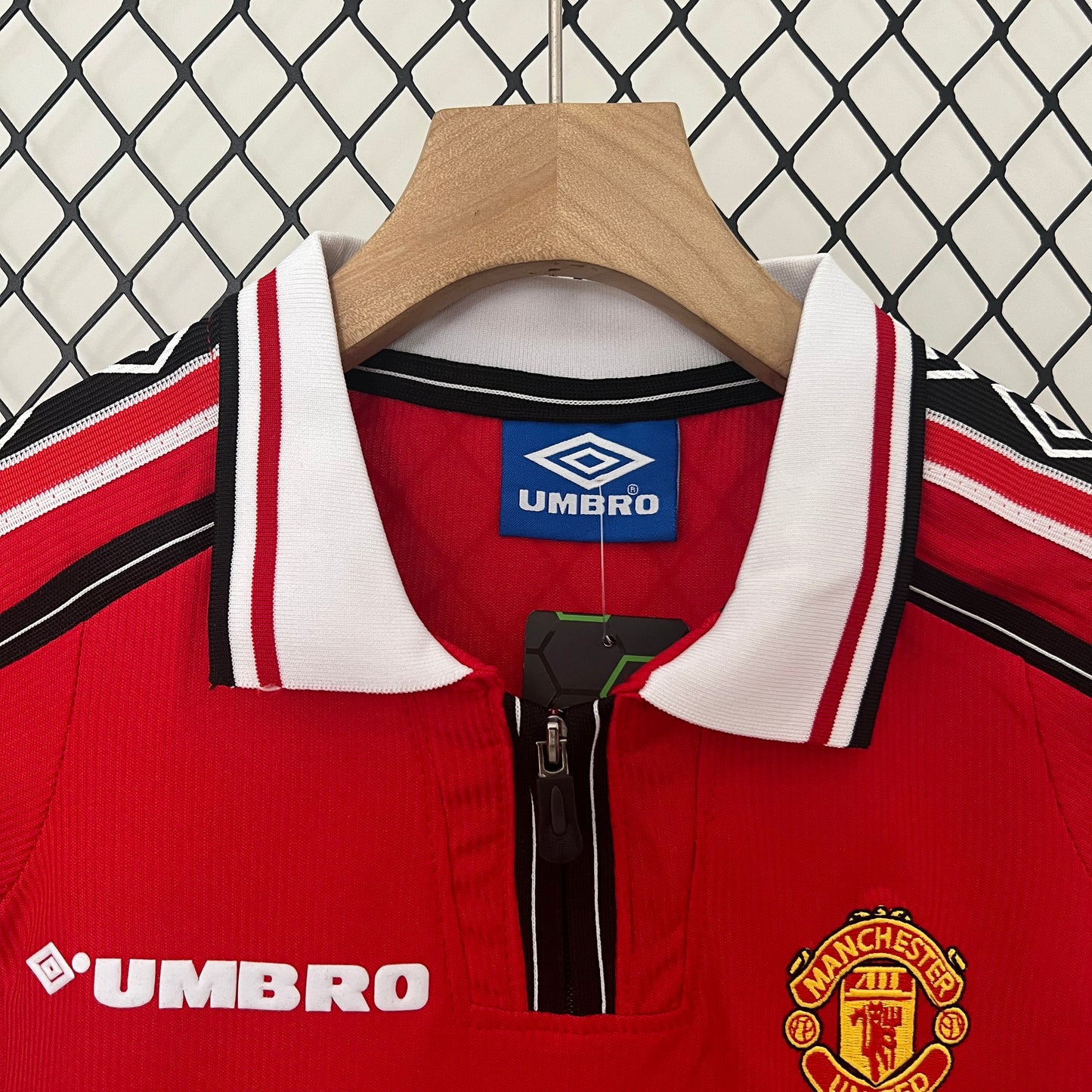 Camiseta Conjunto de Niño Retro de Fútbol Manchester United 1998-1999