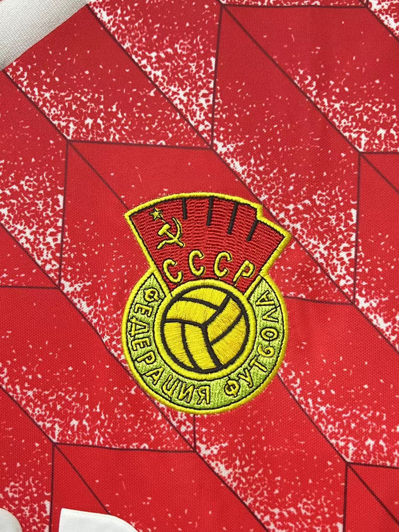 Camiseta Retro de Fútbol Unión Soviética 1988-1989