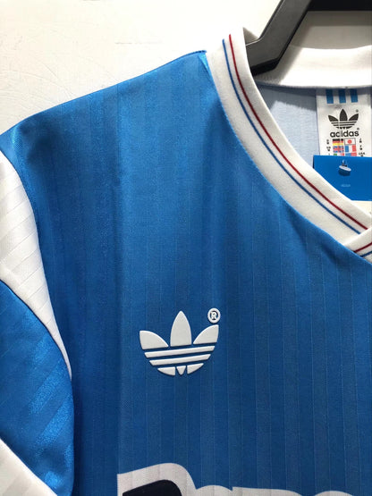 Camiseta Retro de Fútbol Olympique de Marsella 1990 Visita