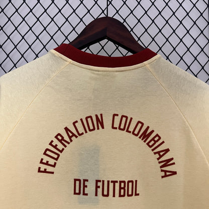 Camiseta Retro de Fútbol Colombia