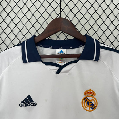 Camiseta Retro de Fútbol Real Madrid 2000-2001 ML