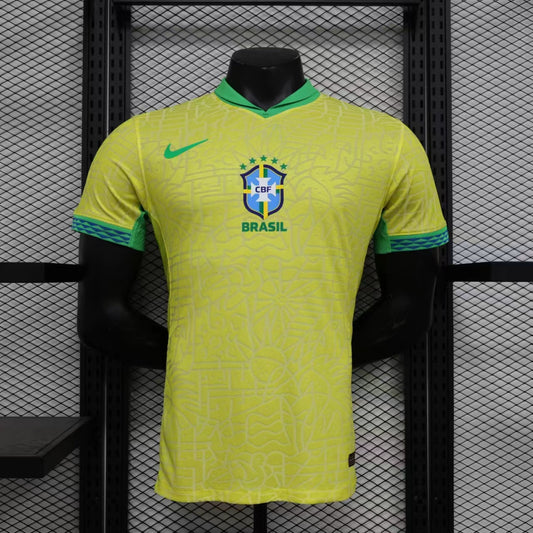 Camiseta de Futbol Brasil 2024 (Versión Jugador Local)