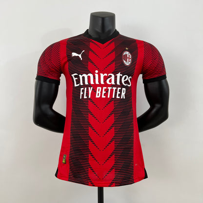 Camiseta de Futbol AC Milan 2023 - 2024 (Versión Jugador)