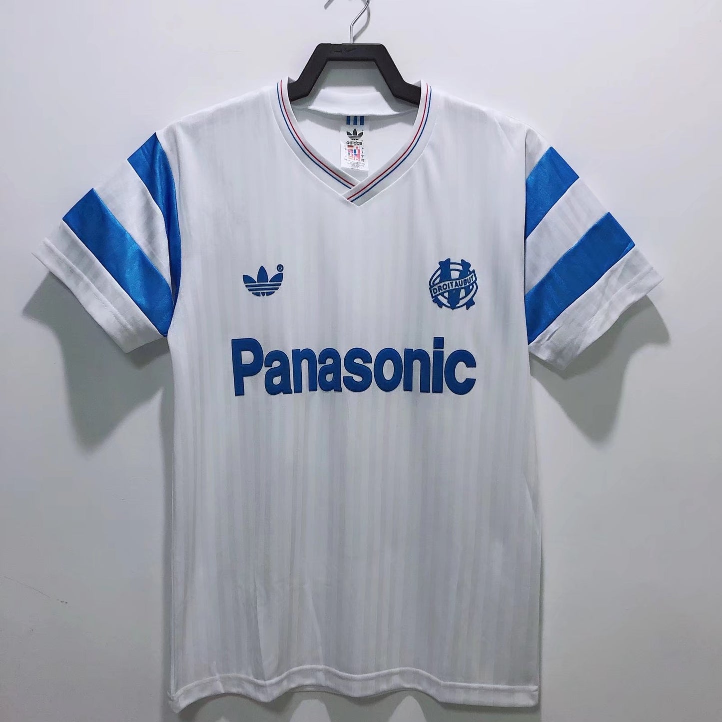 Camiseta Retro de Fútbol Olympique de Marsella 1990 Local