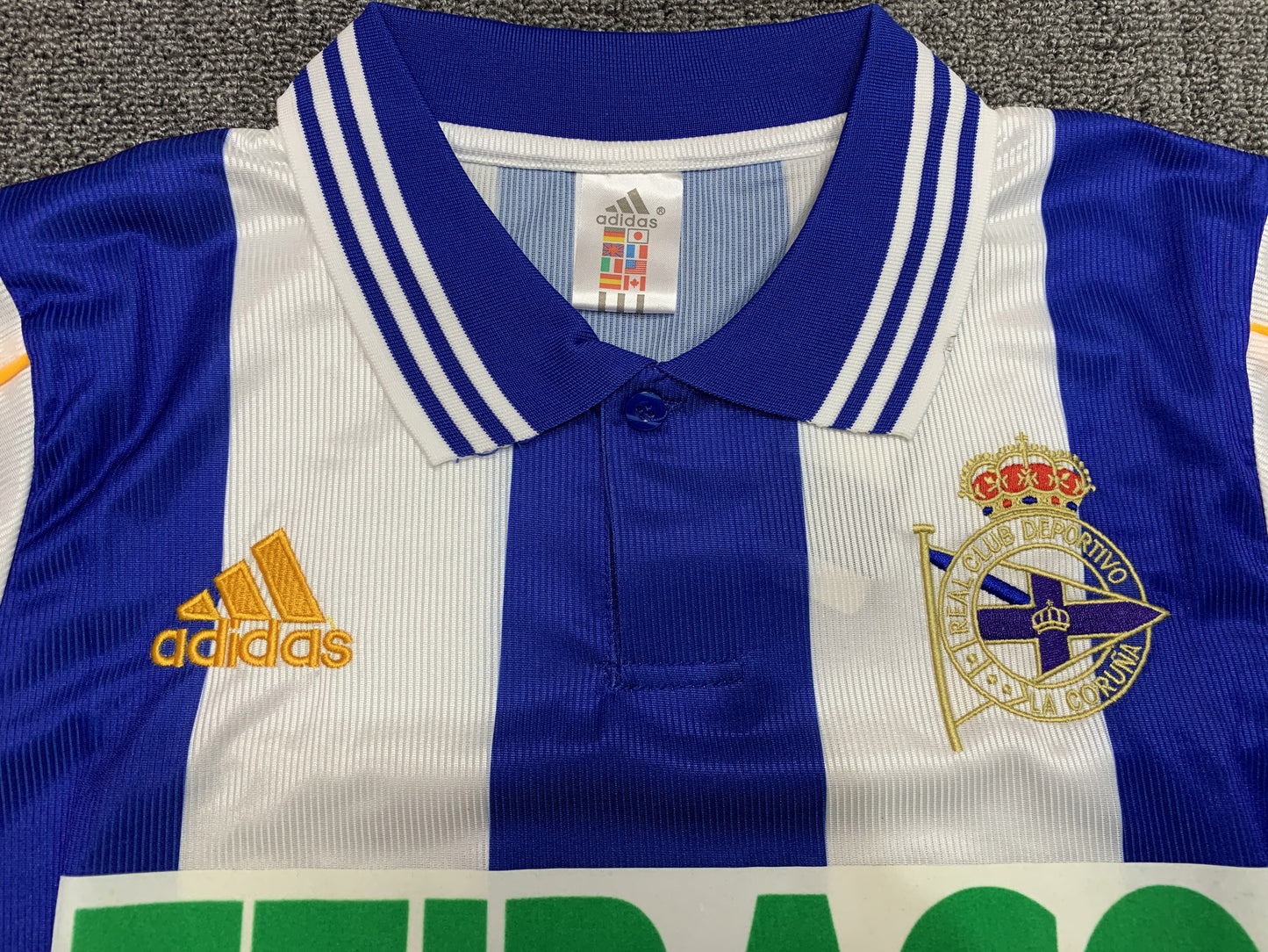 Camiseta Retro de Fútbol Deportivo La Coruña 1999 - 2000