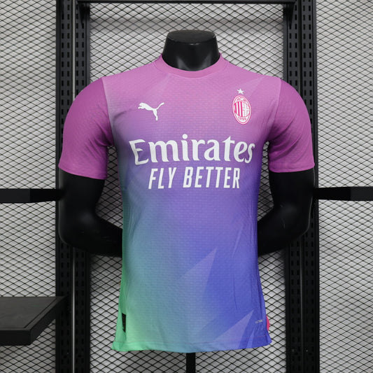 Camiseta de Futbol AC Milan 2023 - 2024 Visitante (Versión Jugador)