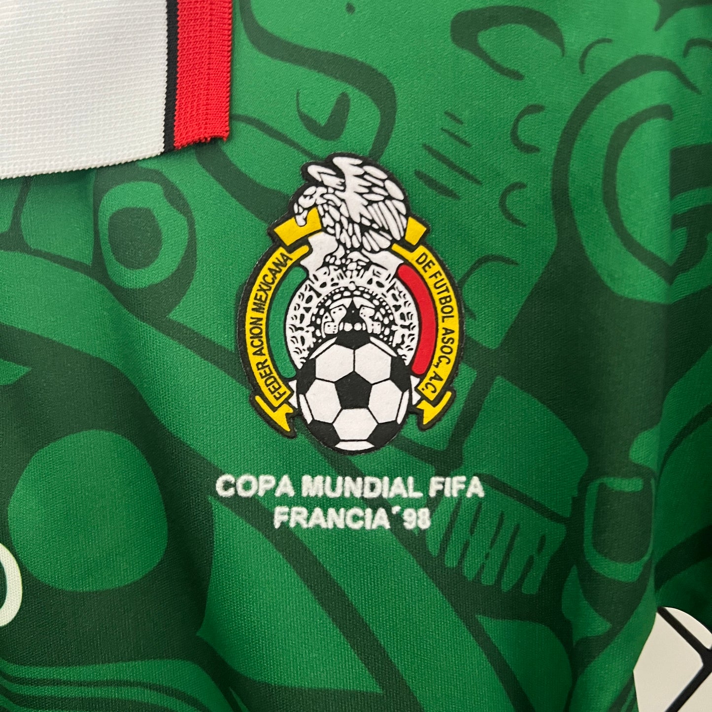 Camiseta Conjunto de Niño Retro de Fútbol Mexico 1998