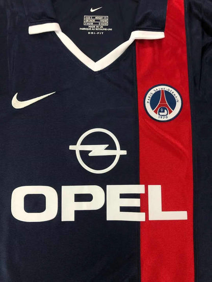 Camiseta Retro de Fútbol Paris Saint Germain 2001 - 2002