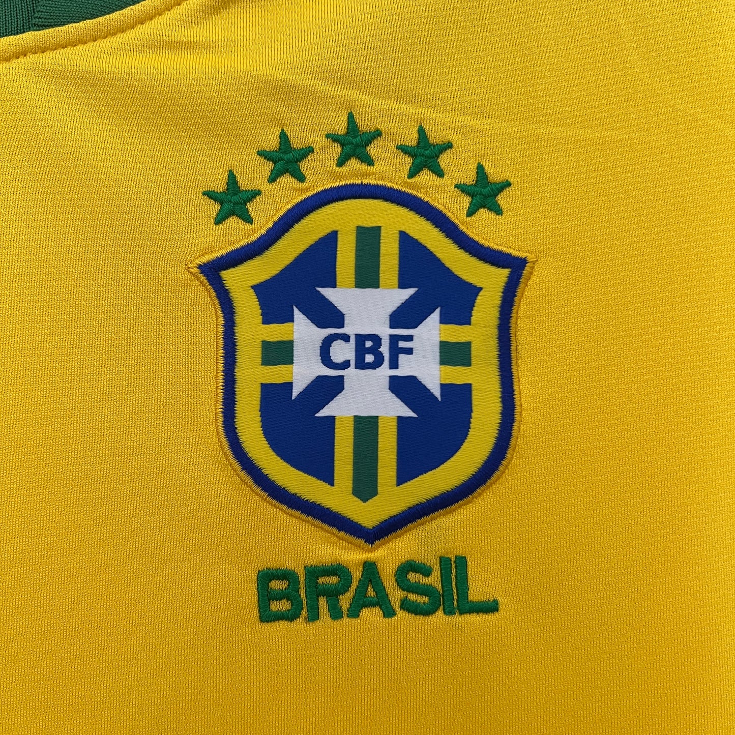 Camiseta Retro de Futbol Brasil 2010