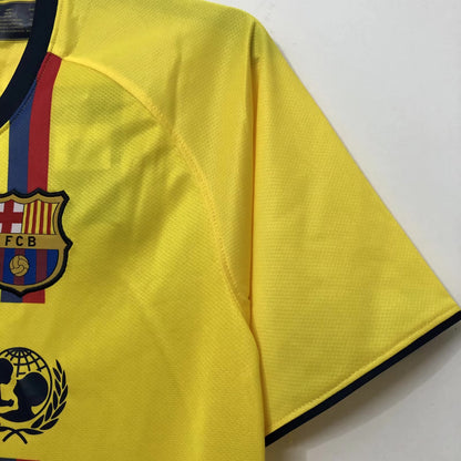 Camiseta Retro de Fútbol Barcelona 2008-2009 Visitante