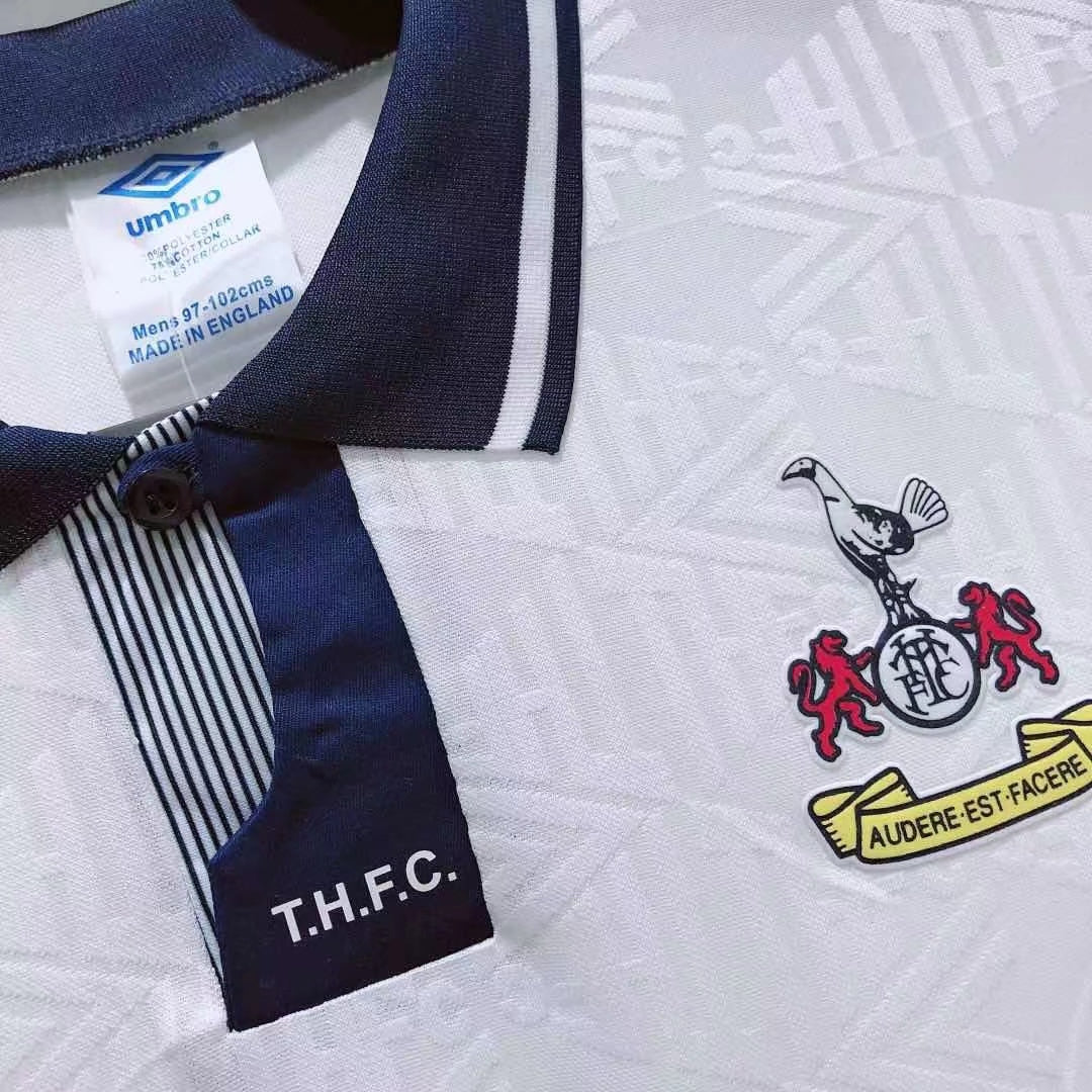 Camiseta Retro de Fútbol Tottenham 1992 - 1994 Local