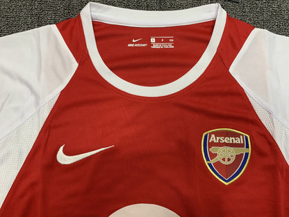 Camiseta Retro de Fútbol Arsenal 2002-2003