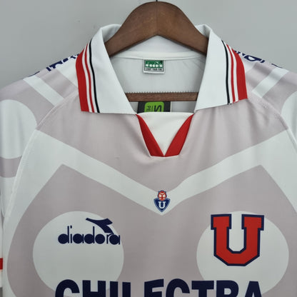 Camiseta Retro de Fútbol Universidad de Chile 1996 Blanca