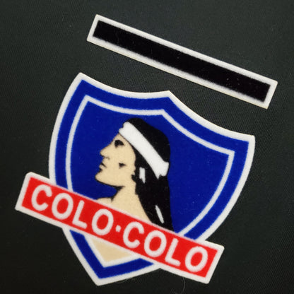 Camiseta Retro de Fútbol Colo Colo 1991 Negra