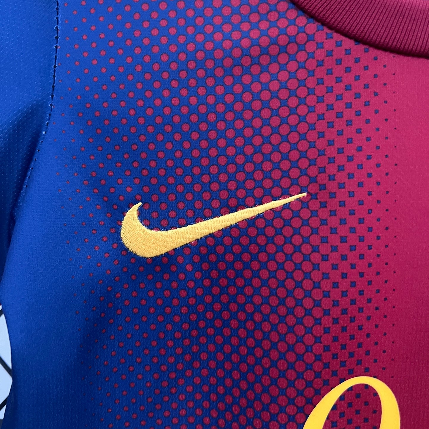 Camiseta Conjunto de Niño Retro de Fútbol Barcelona 2012-2013