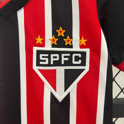 Camiseta Conjunto de Niño de Fútbol Sao Paulo 2024-2025 Visitante