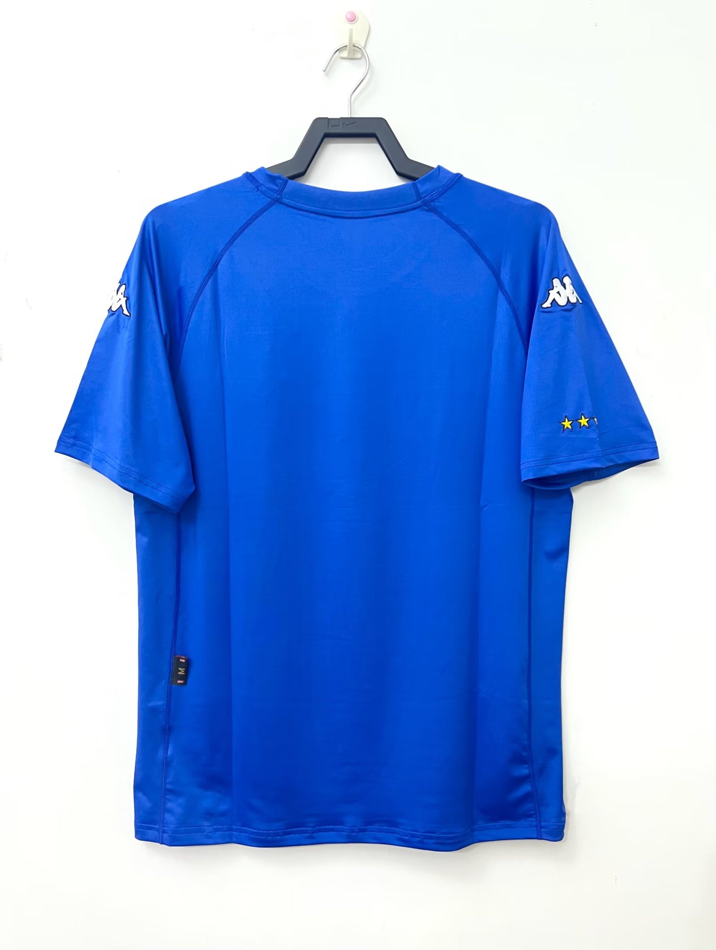 Camiseta de Futbol Retro de Italia 2000 Blue