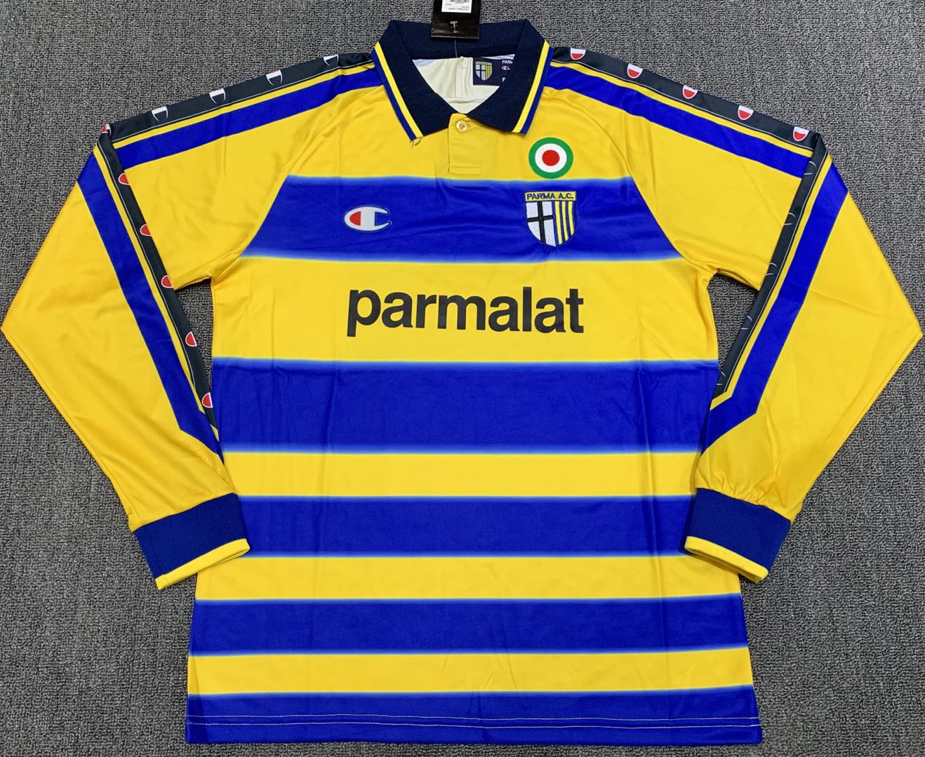 Camiseta Retro de Fútbol de la Parma 1999-2000 ML