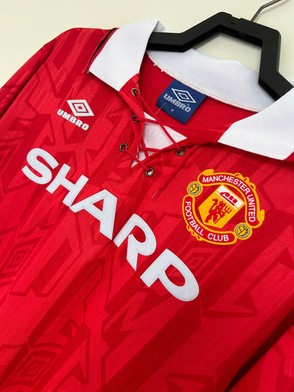 Camiseta Retro de Fútbol Manchester United ML 1992