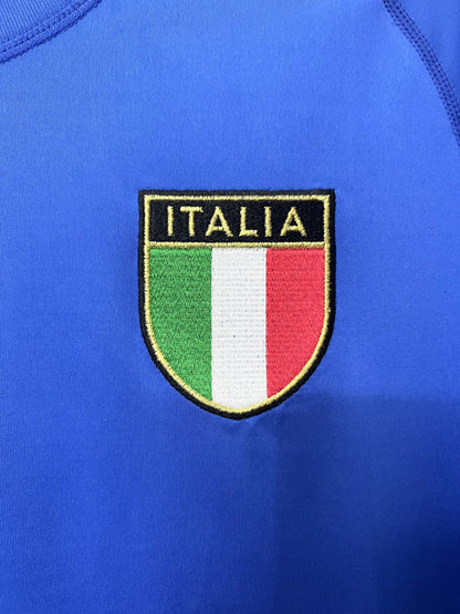 Camiseta de Futbol Retro de Italia 2000 Blue