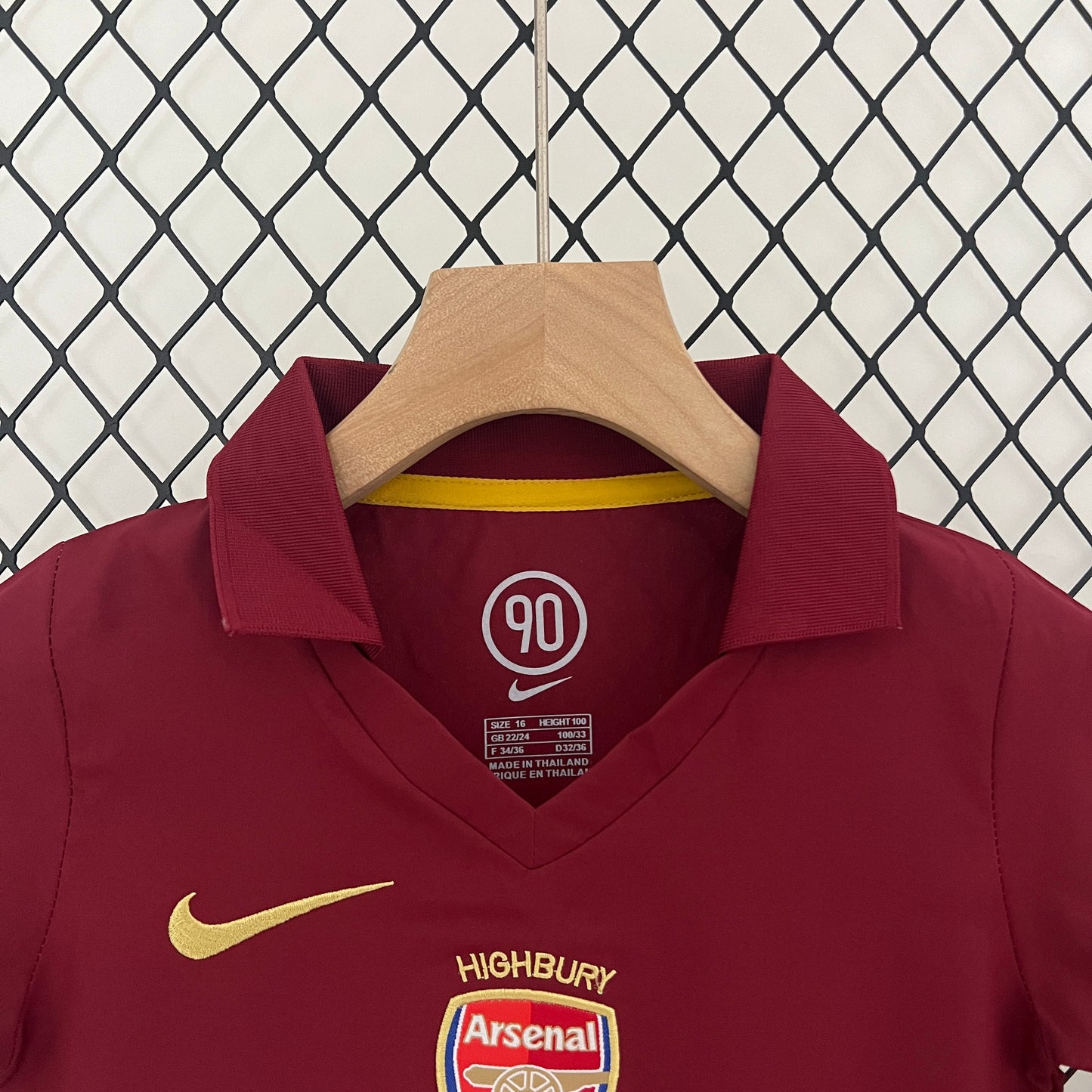 Camiseta Conjunto de Niño Retro de Fútbol Arsenal 2005-2006