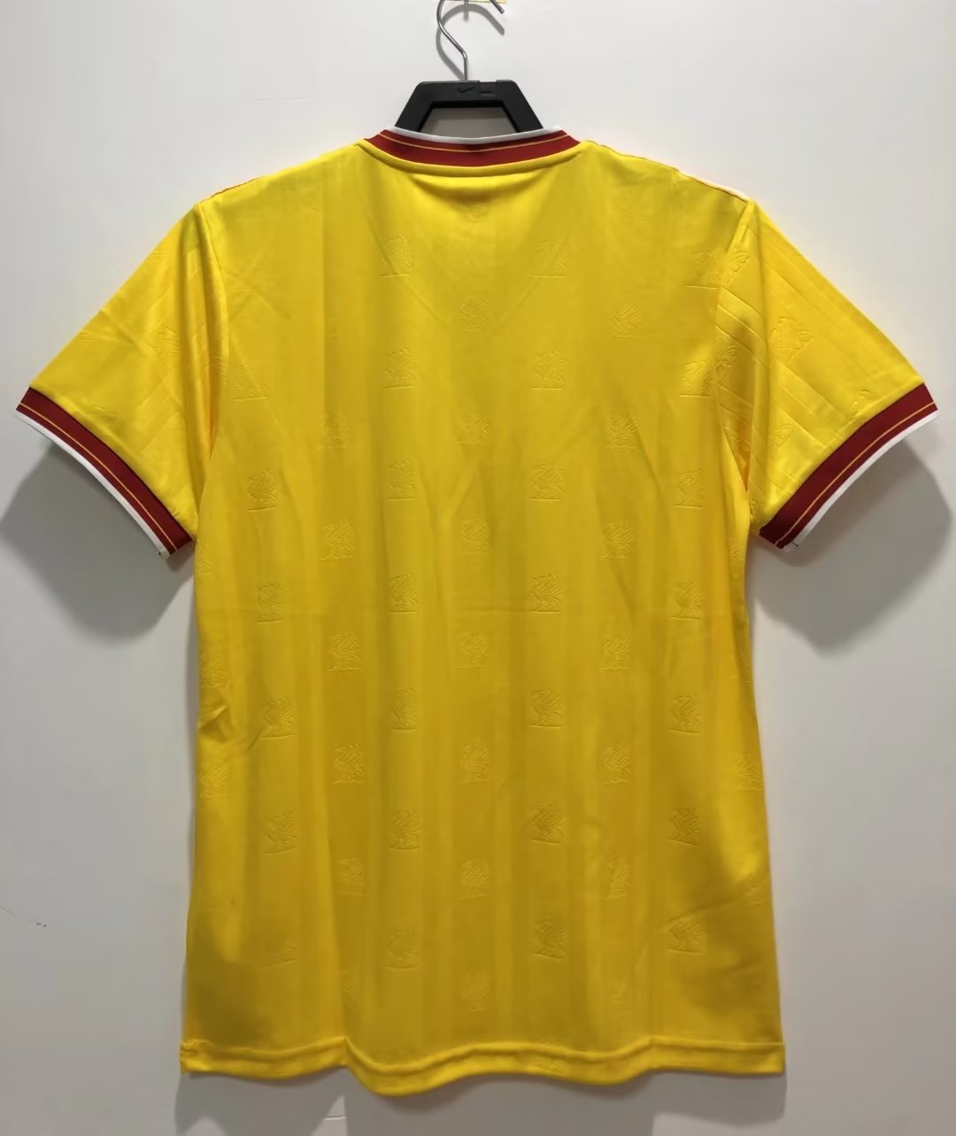 Camiseta Retro de Fútbol Liverpool 1985 - 1986 Visitante Amarillo