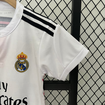 Camiseta Conjunto de Niño Retro de Fútbol Real Madrid 2014-2015