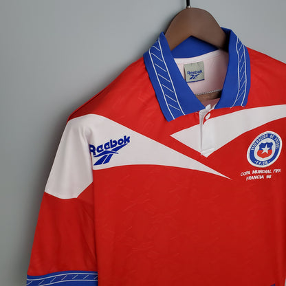 Camiseta Retro de Futbol Chile 1998